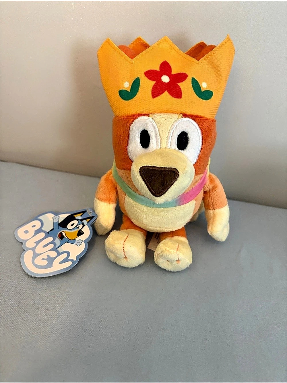 Moose Toys Bluey Friends Queen Bingo Plush NWT